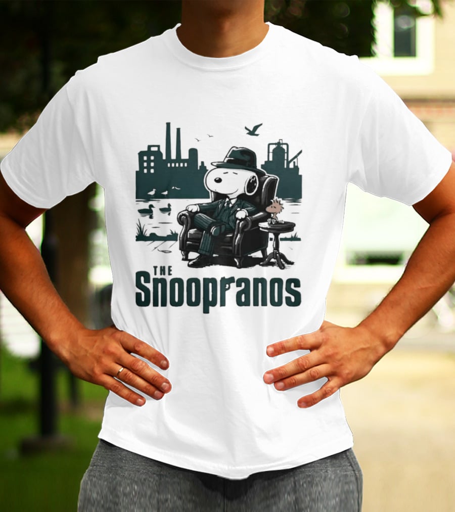 The Snooprans Snoopy X Sopranos Fusion Dr. Melfi Cont'd Do You Feel Depressed T-Shirt