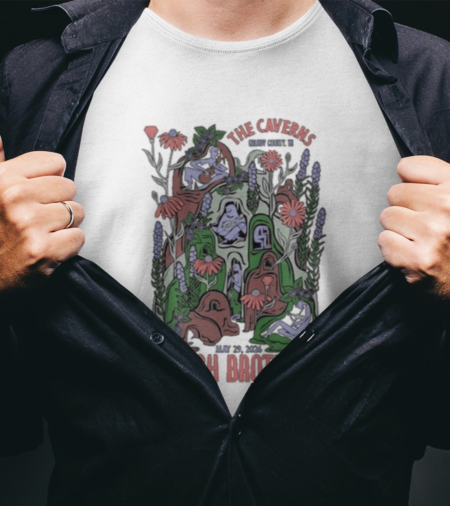 Punch Brothers Live Concert The Caverns Pelham TN 05.29.2026 T-Shirt