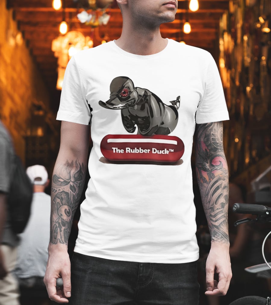 The Rubber Duck Black Chrome Collectible T-Shirt