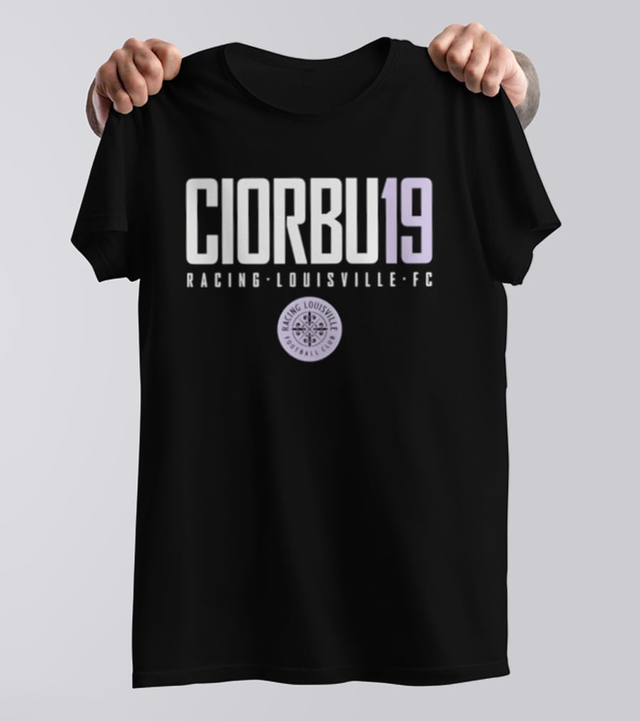 Ciorbu 19 Racing Louisville FC NWSL Avery Name And Number T-Shirt