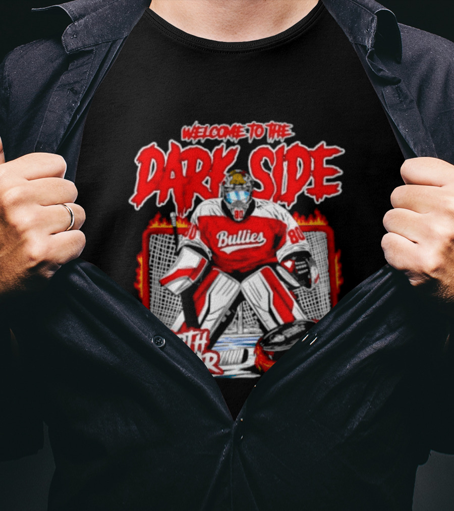 Broad Street Bullies Welcome To The Dark Side Darth Vader Hockey T-Shirt