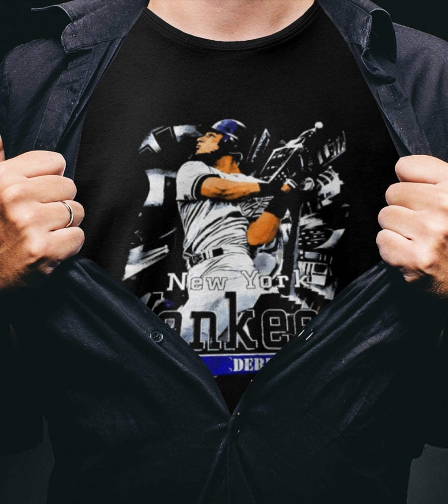 Yankees Derek Jeter Career Highlights New York Baseball Legend T-Shirt