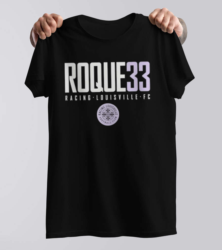 Cristina Roque 33 Racing Louisville FC NWSL T-Shirt