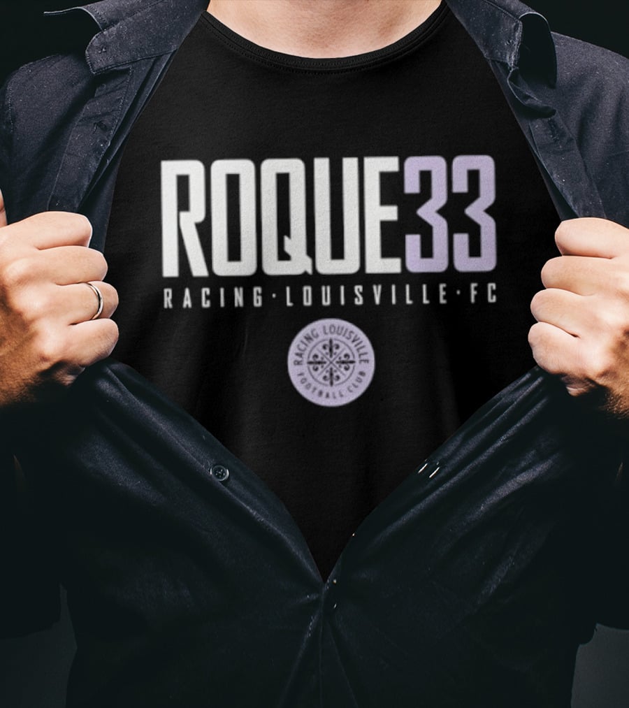 Cristina Roque 33 Racing Louisville FC NWSL T-Shirt