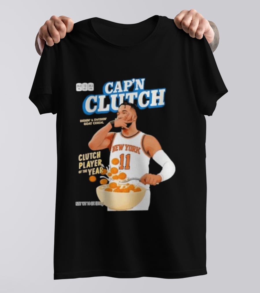 Cap'n Clutch New York Eleven Clutch Player Of The Year T-Shirt