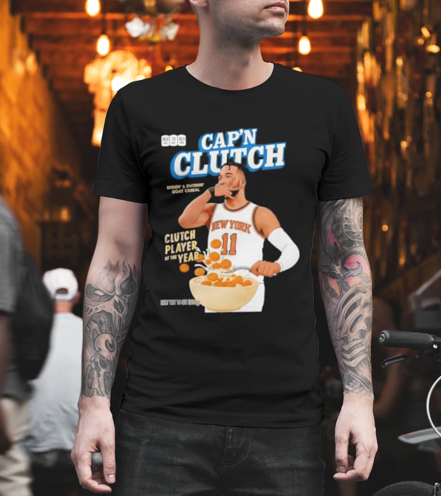 Cap'n Clutch New York Eleven Clutch Player Of The Year T-Shirt
