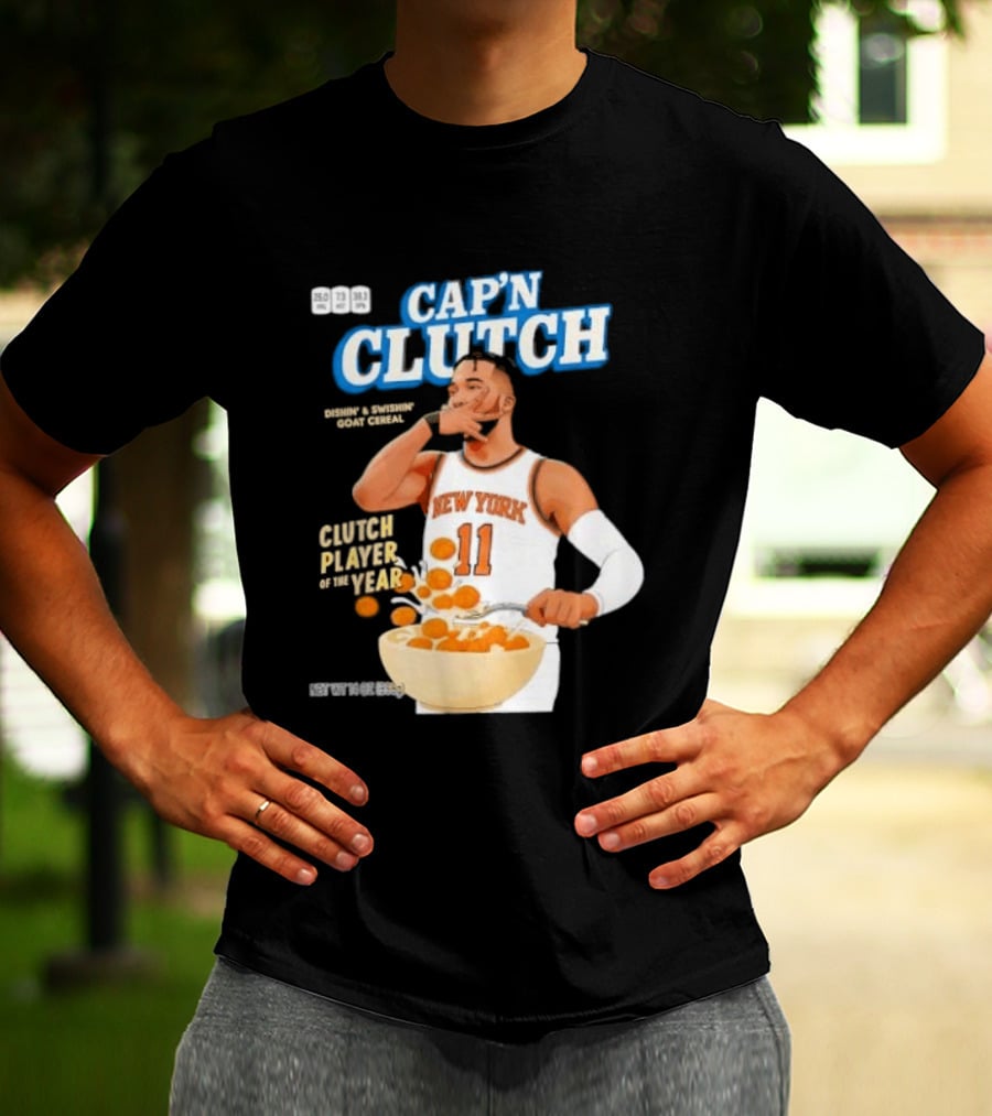 Cap'n Clutch New York Eleven Clutch Player Of The Year T-Shirt