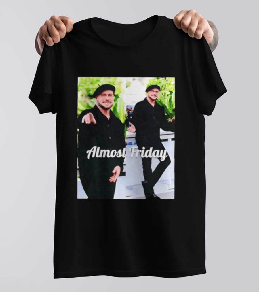 John Travolta Almost Friday Cannes Film Festival 2026 Saturday Night T-Shirt