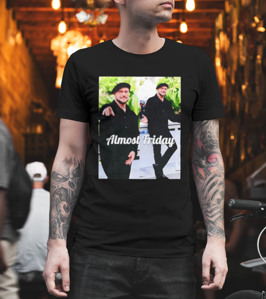John Travolta Almost Friday Cannes Film Festival 2026 Saturday Night T-Shirt