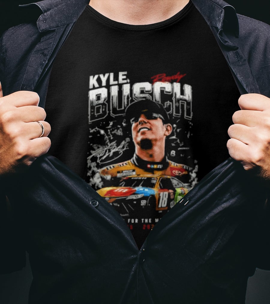 Kyle Busch 1985 2026 Thank You For The Memories Racing Legend T-Shirt