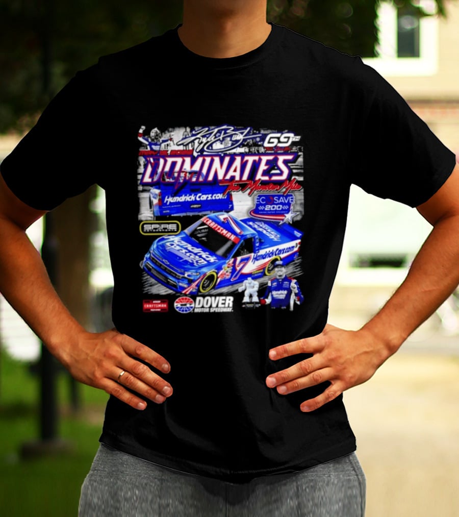 Hendrick Cars 17 ECOSave 200 Dover 2026 Dominates Victory Celebration T-Shirt