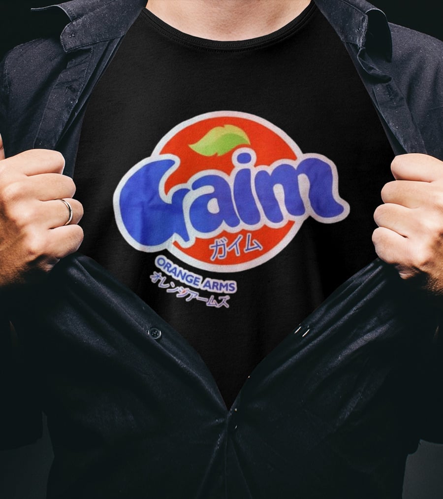 Gaim Orange Leaf Arms T-Shirt