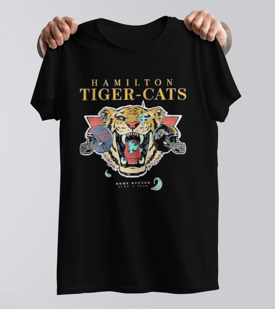 Hamilton Tiger Cats Home Opener 2026 Tiger T-Shirt