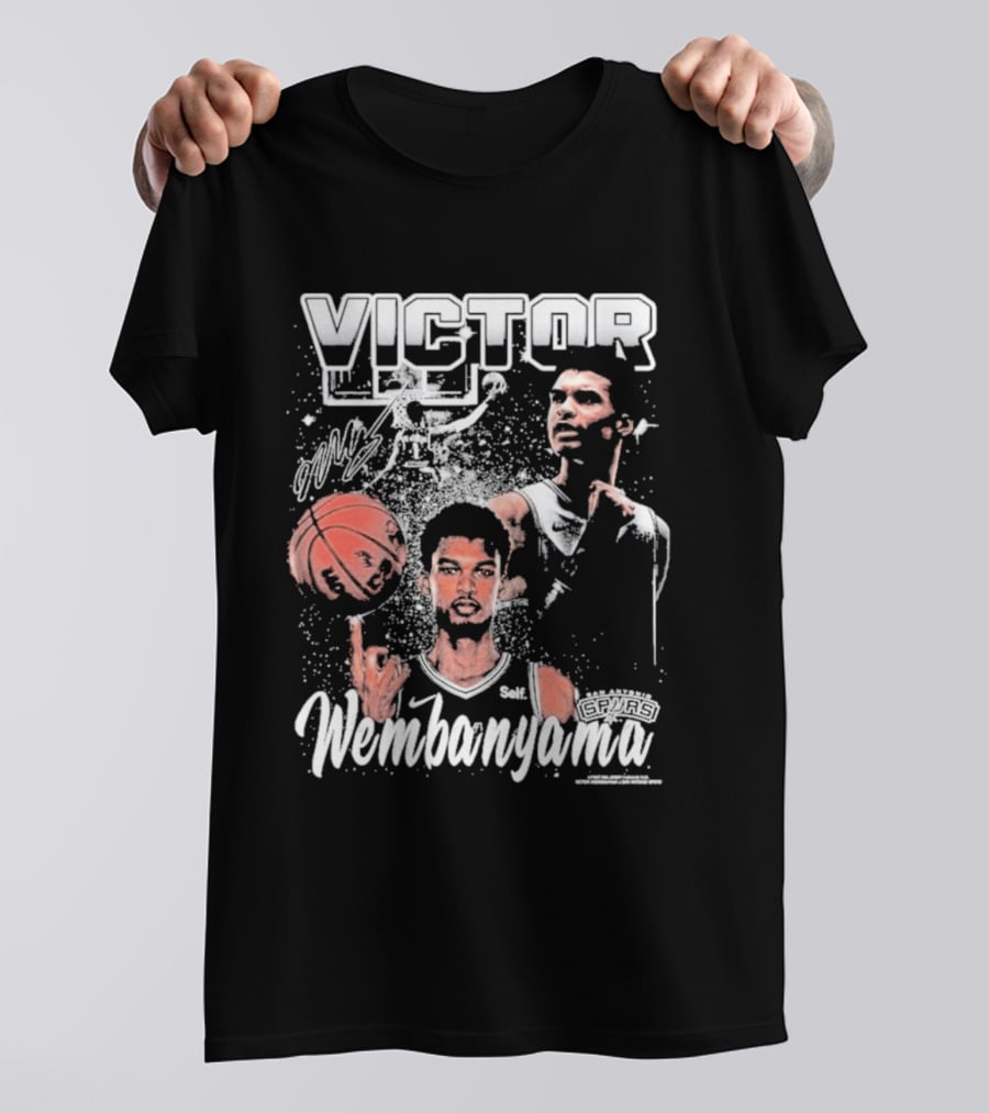 Victor Wembanyama San Antonio Spurs Nike Basketball T-Shirt