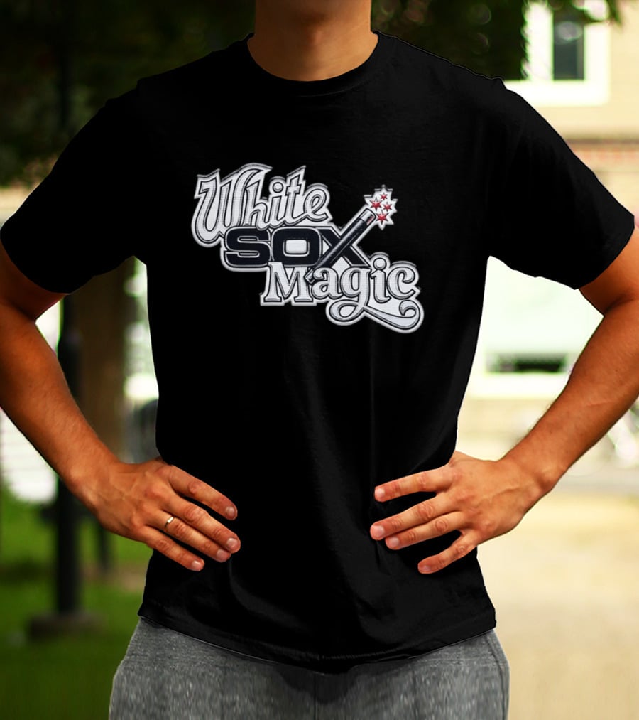 White Sox Magic Wand With Stars T-Shirt
