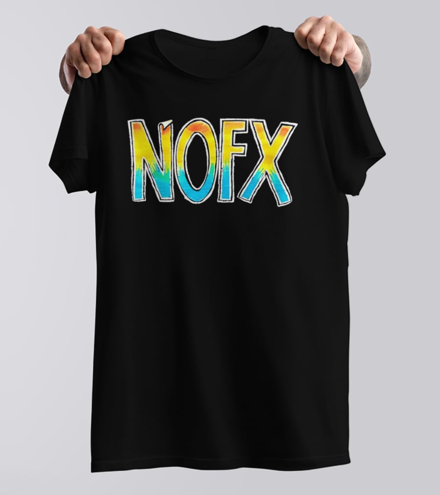 NOFX Gradient Tie Dye Band T-Shirt