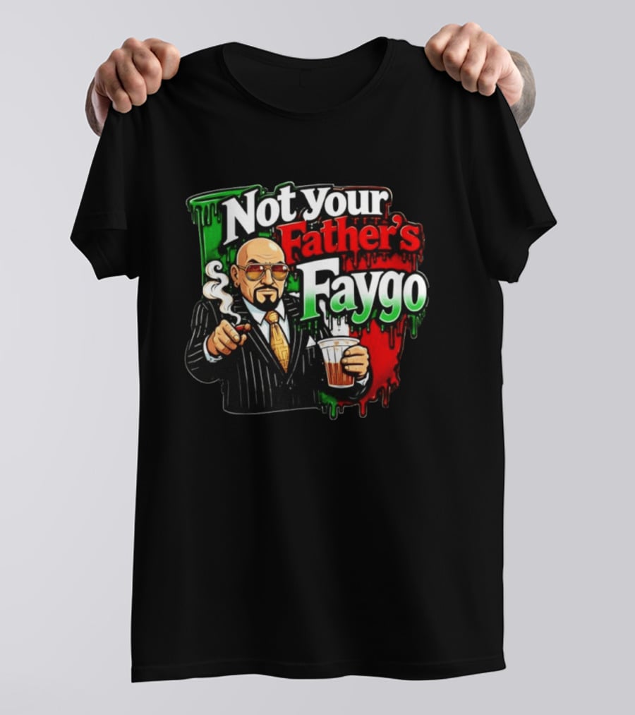 Not Your Father's Faygo Gangster Italian Flag Dripping T-Shirt