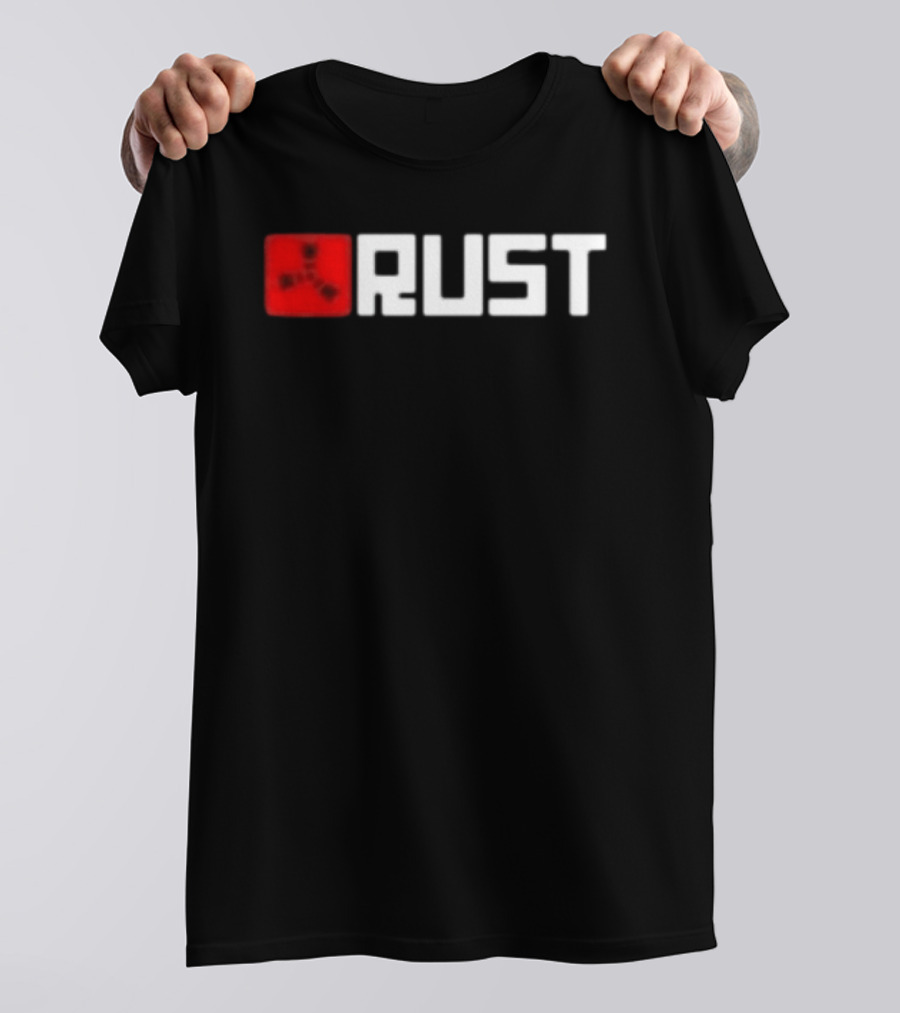 Rust Trust Issues Radiation Symbol Gaming T-Shirt