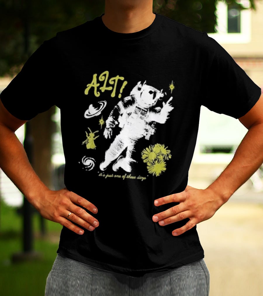 Emo Night Tour Alt Astronaut A29 Out Of This World Adventure T-Shirt