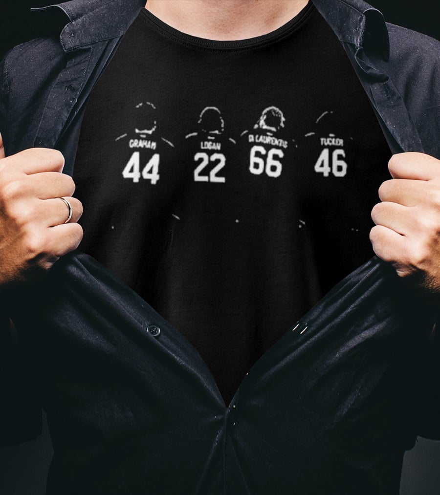 Graham Logan Di Laurentis Tucker 44 22 66 46 Off Campus T-Shirt
