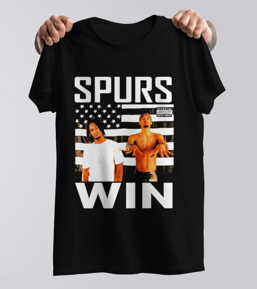 Victor Wembanyama Stephon Castle Spurs Win Outkast Stankonia T-Shirt