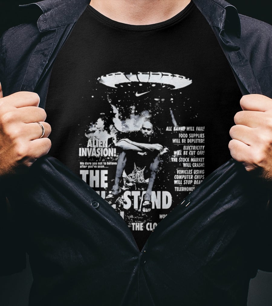 Victor Wembanyama San Antonio Spurs Alien Invasion The Will Stand Still The Is Ticking T-Shirt