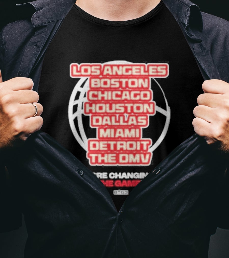 Big3 9Th Wonder In The Summer Los Angeles Boston Chicago Houston Dallas Miami Detroit The DMV T-Shirt