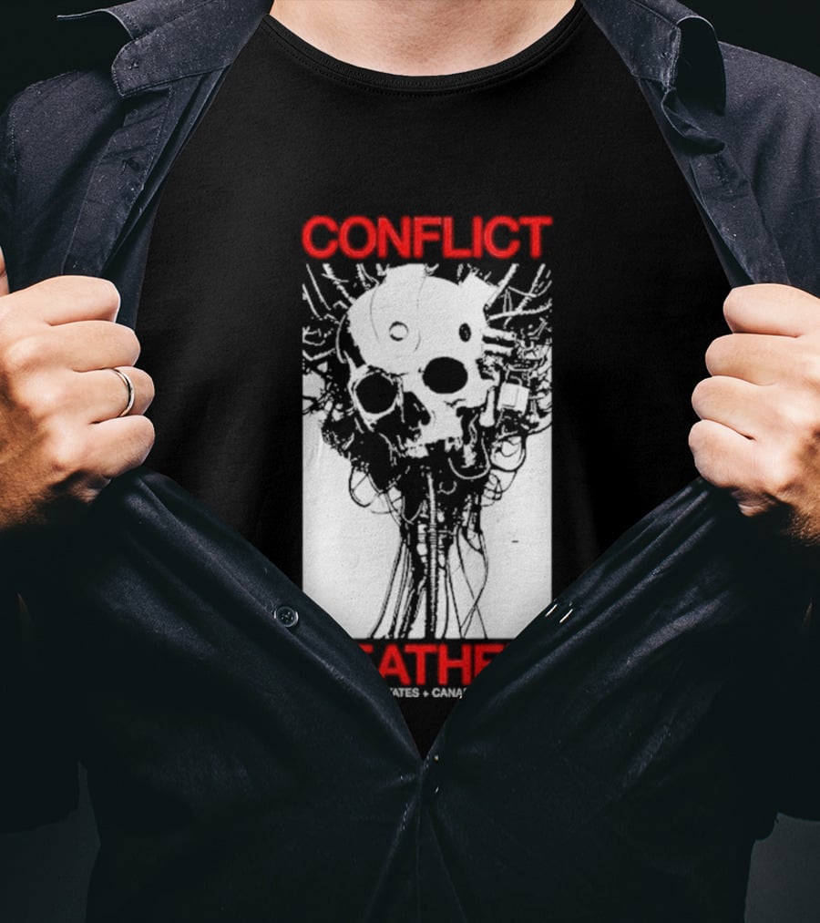 Conflict Leather Exclusive Leatherhead Carnivore Black 2.0.2.6. T-Shirt