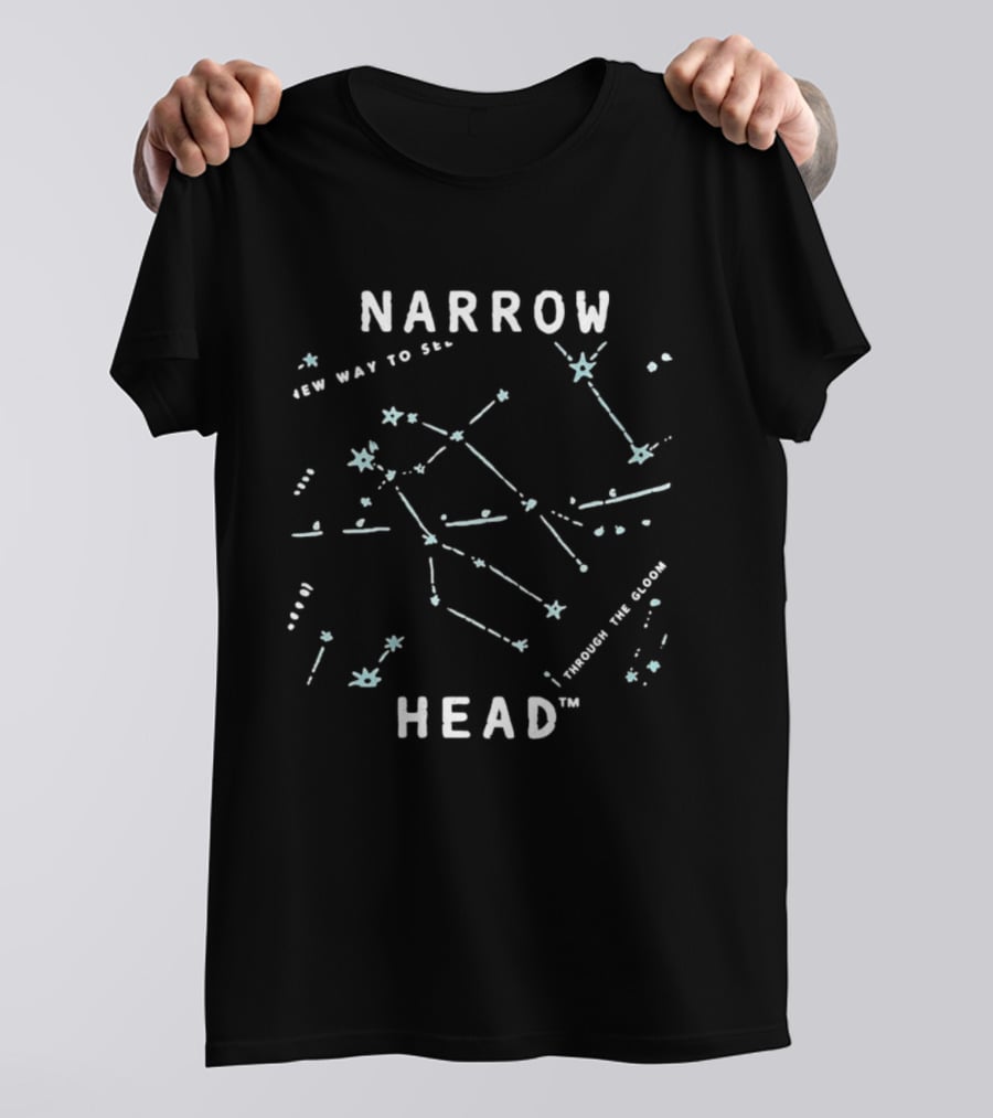 Narrow Head The Way To See Through Constellation Gemini Celestial Band T-Shirt