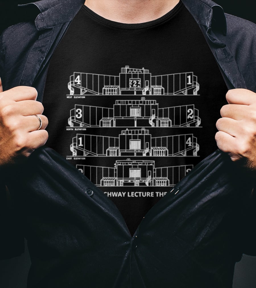 Save The Archway Lecture Theatres 1974 New Theatre One Two Three Four T-Shirt