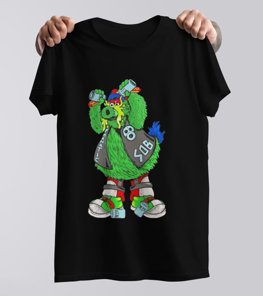 Stone Cold Phanatic Philadelphia Phillies SOB Fanatic Beer Drinking 3:16 T-Shirt