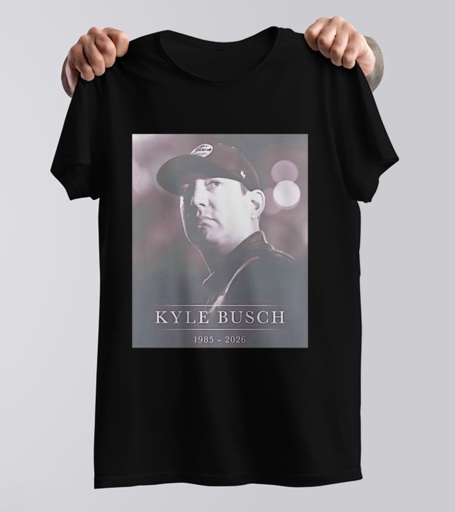 Kyle Busch 1985 2026 Legend NASCAR T-Shirt