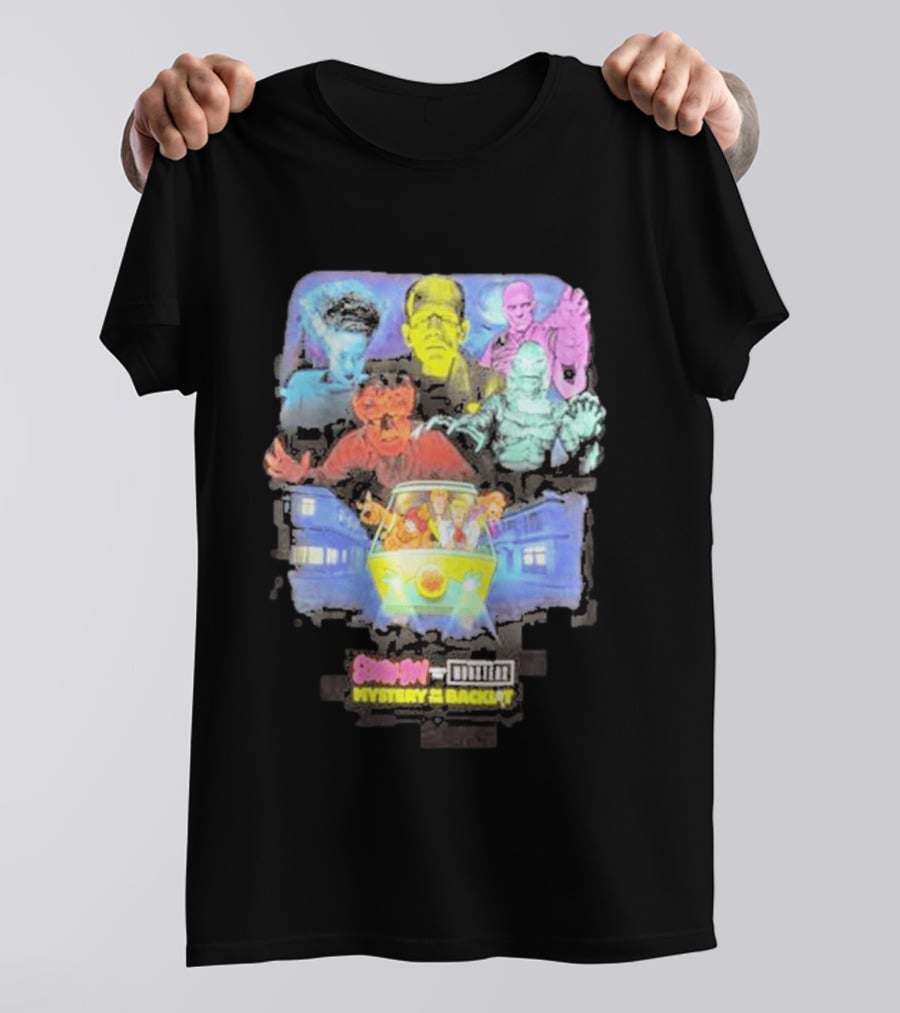 Scooby Doo X Universal Monsters Mystery Machine Adventure 2026 T-Shirt