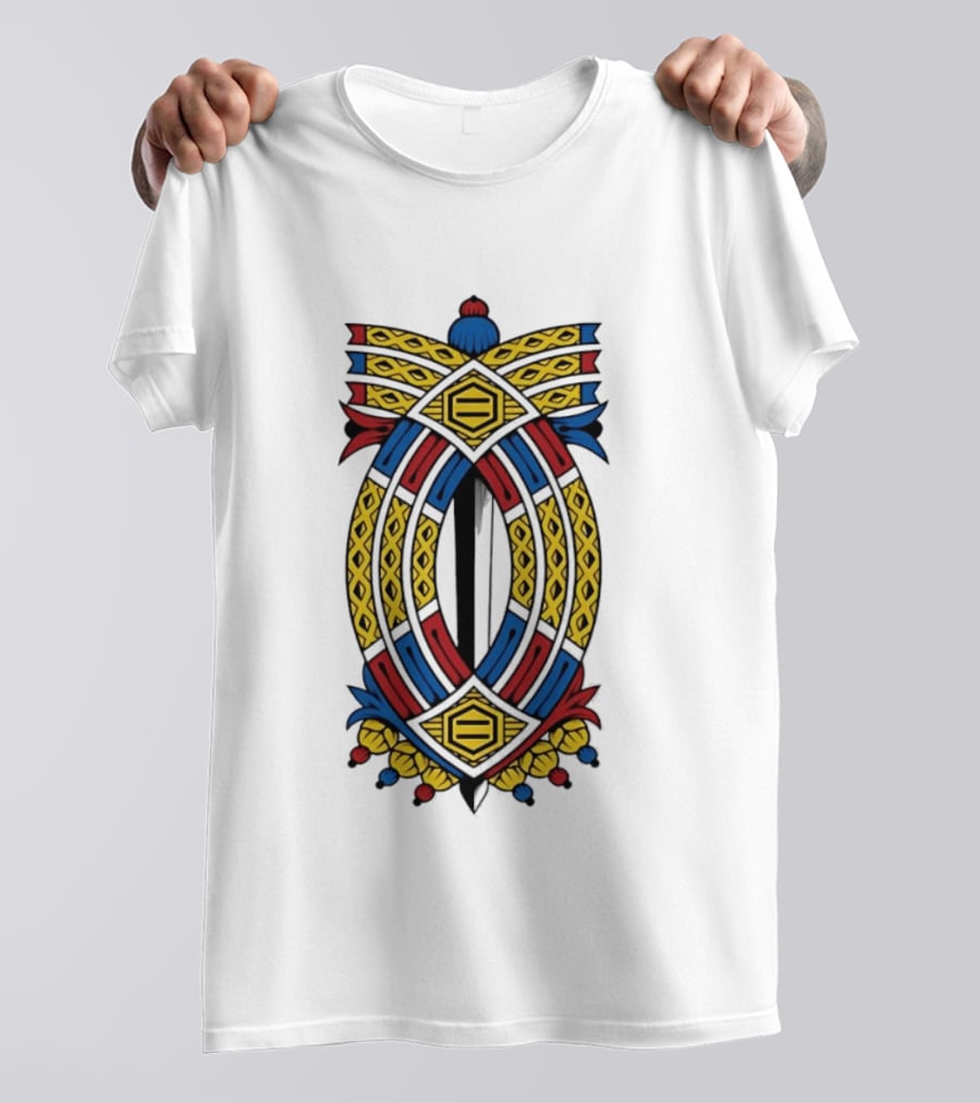 Dolly Noire Sette Di Spade Triestine Card T-Shirt