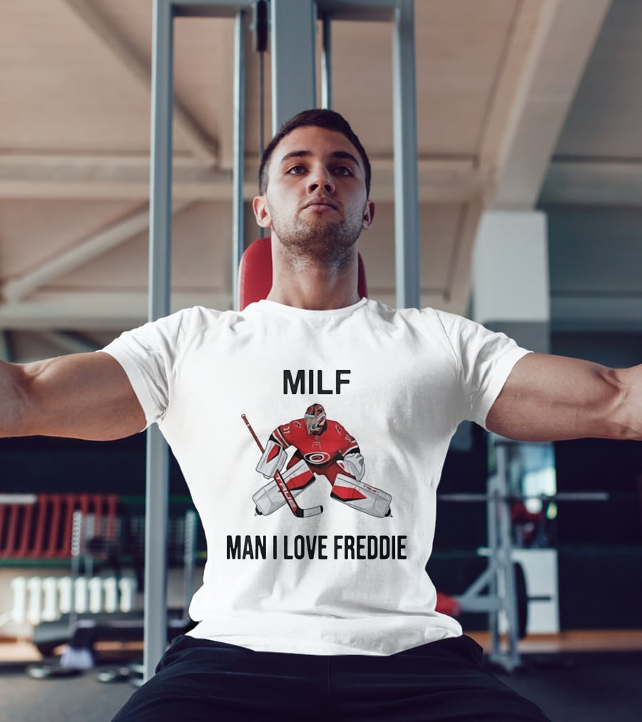 Frederik Andersen Carolina Hurricanes NHL Man I Love Freddie T-Shirt