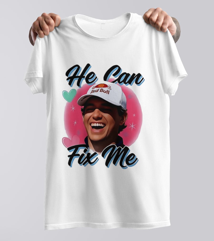 He Can Fix Me Jett Lawrence Red Bull Cap T-Shirt