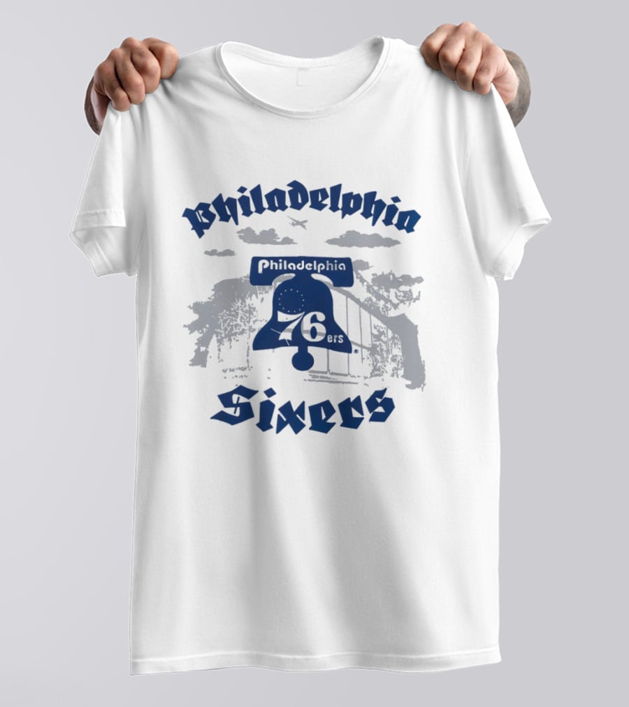 Philadelphia 76 Sixers Liberty Bell 76ers Basketball T-Shirt