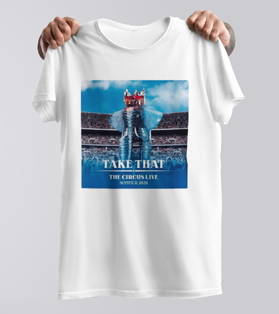 Take That The Circus Live Summer 2026 Stadium Performance T-Shirt