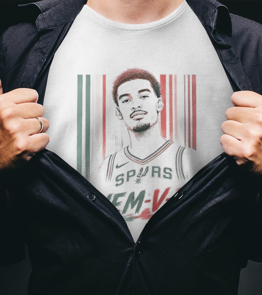 Victor Wembanyama Spurs NBA WEM VP T-Shirt