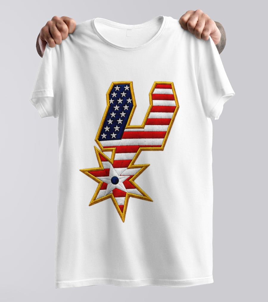 America 250th Anniversary Spurs Stars And Stripes T-Shirt