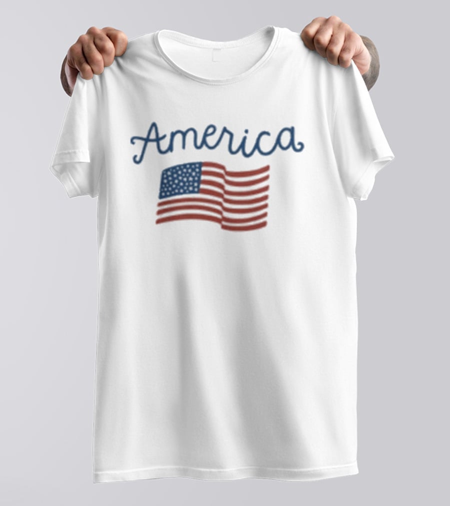 Deseret News America American Flag Patriotic Pride T-Shirt