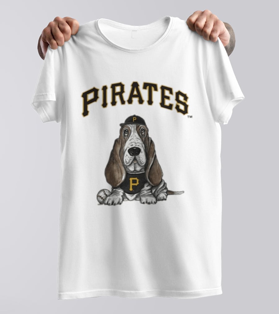 Pittsburgh Pirates Tiny Turnip Toddler Puddy MLB Mascot Pup T-Shirt