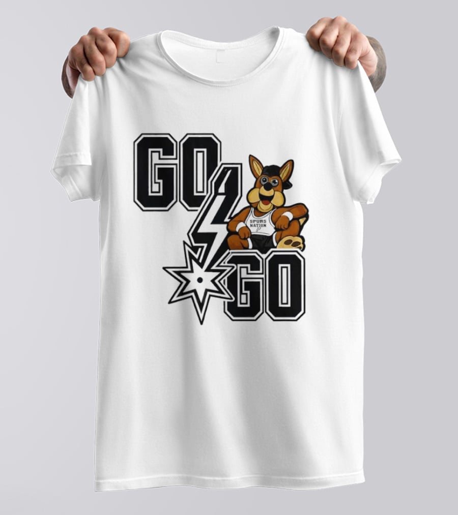 San Antonio Spurs NBA Go Go Spurs Nation Coyote T-Shirt