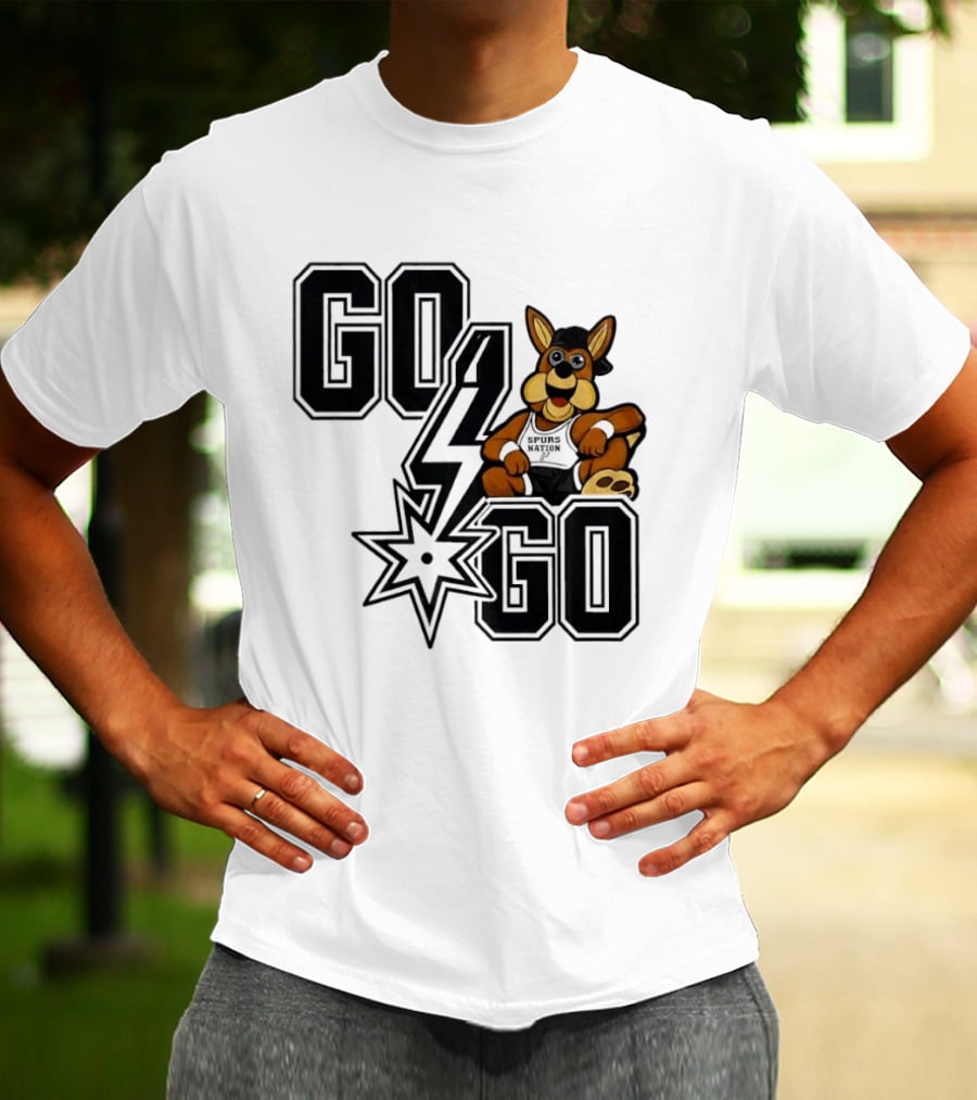 San Antonio Spurs NBA Go Go Spurs Nation Coyote T-Shirt