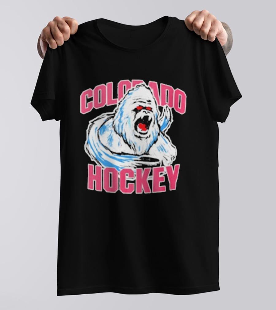 Colorado Hockey Yeti Rampage Cold Weather Beast T-Shirt
