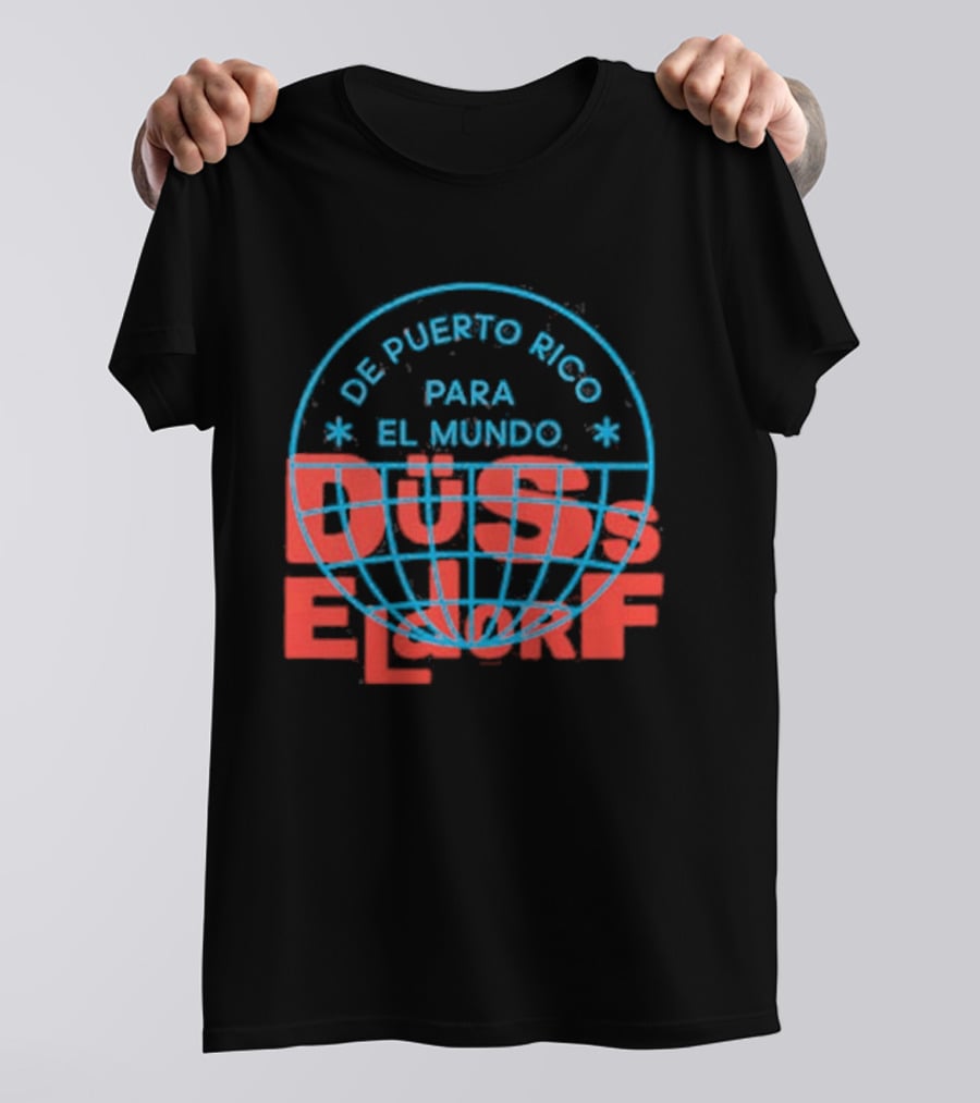 De Puerto Rico Para El Mundo Bad Bunny Dusseldorf T-Shirt