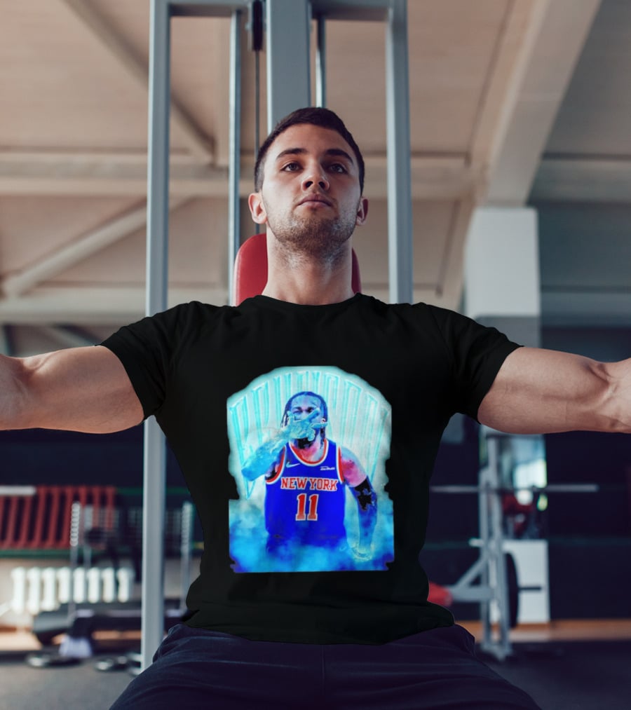 New York Ice Man Brunson 11 Jersey Knicks T-Shirt