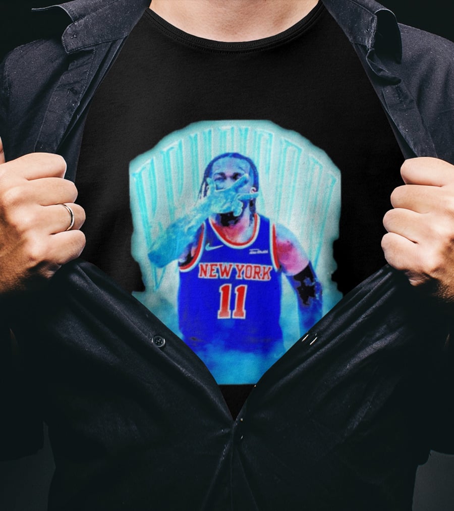 New York Ice Man Brunson 11 Jersey Knicks T-Shirt