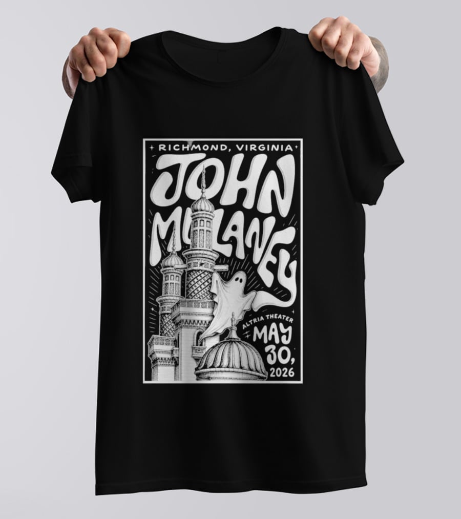 Richmond Virginia John Mulaney Altria Theater May 30 2026 T-Shirt