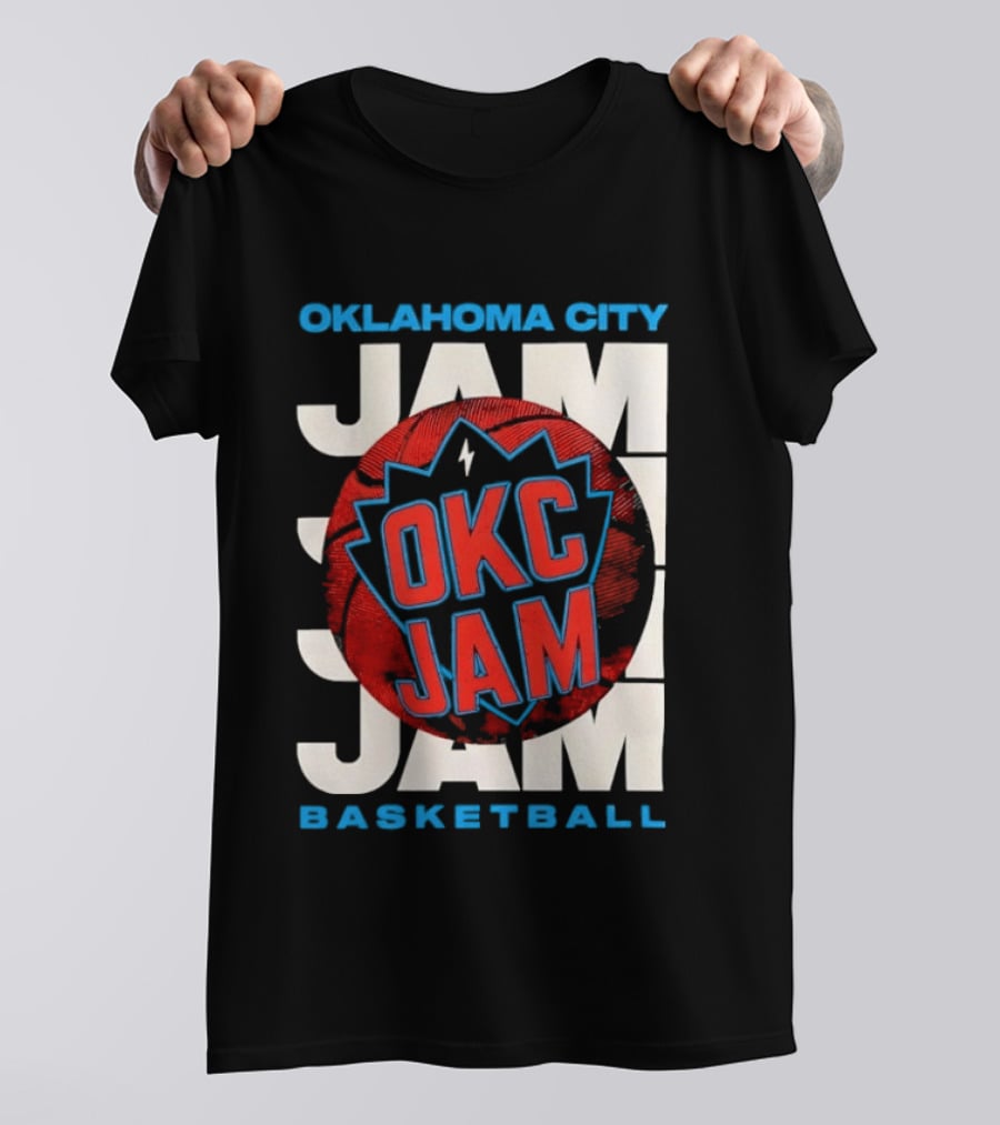 OKC Jam Oklahoma City Basketball Jam Jam Jam T-Shirt